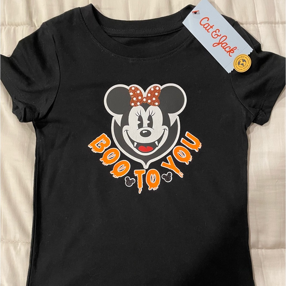 Custom Kids Disney Halloween Boo To You T-Shirt